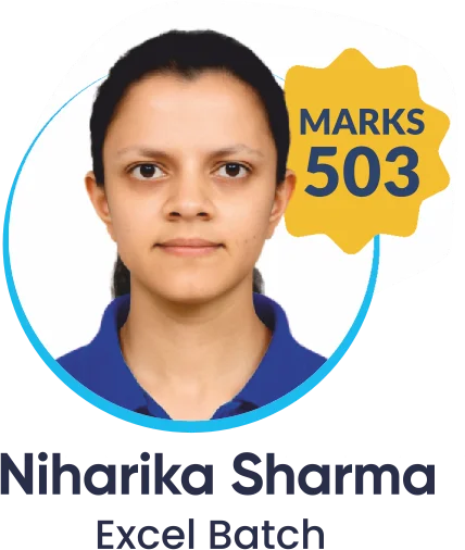 Niharika Sharma, NEET 2025, 503 marks (Excel Batch)
