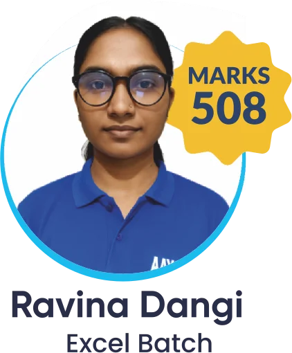 Ravina Dangi, NEET 2025, 508 marks (Excel Batch)