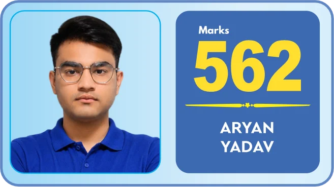 Aryan Yadav, NEET 2026, 562 marks
