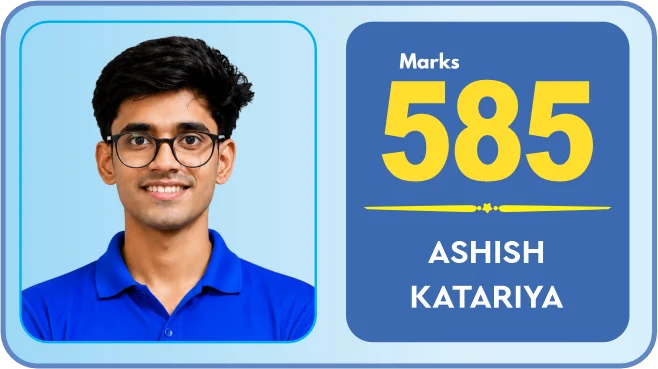 Ashish Katariya, NEET 2026, 585 marks