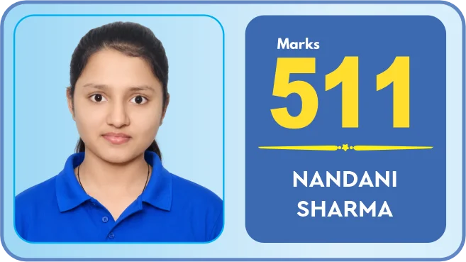 Nandani Sharma, NEET 2026, 511 marks
