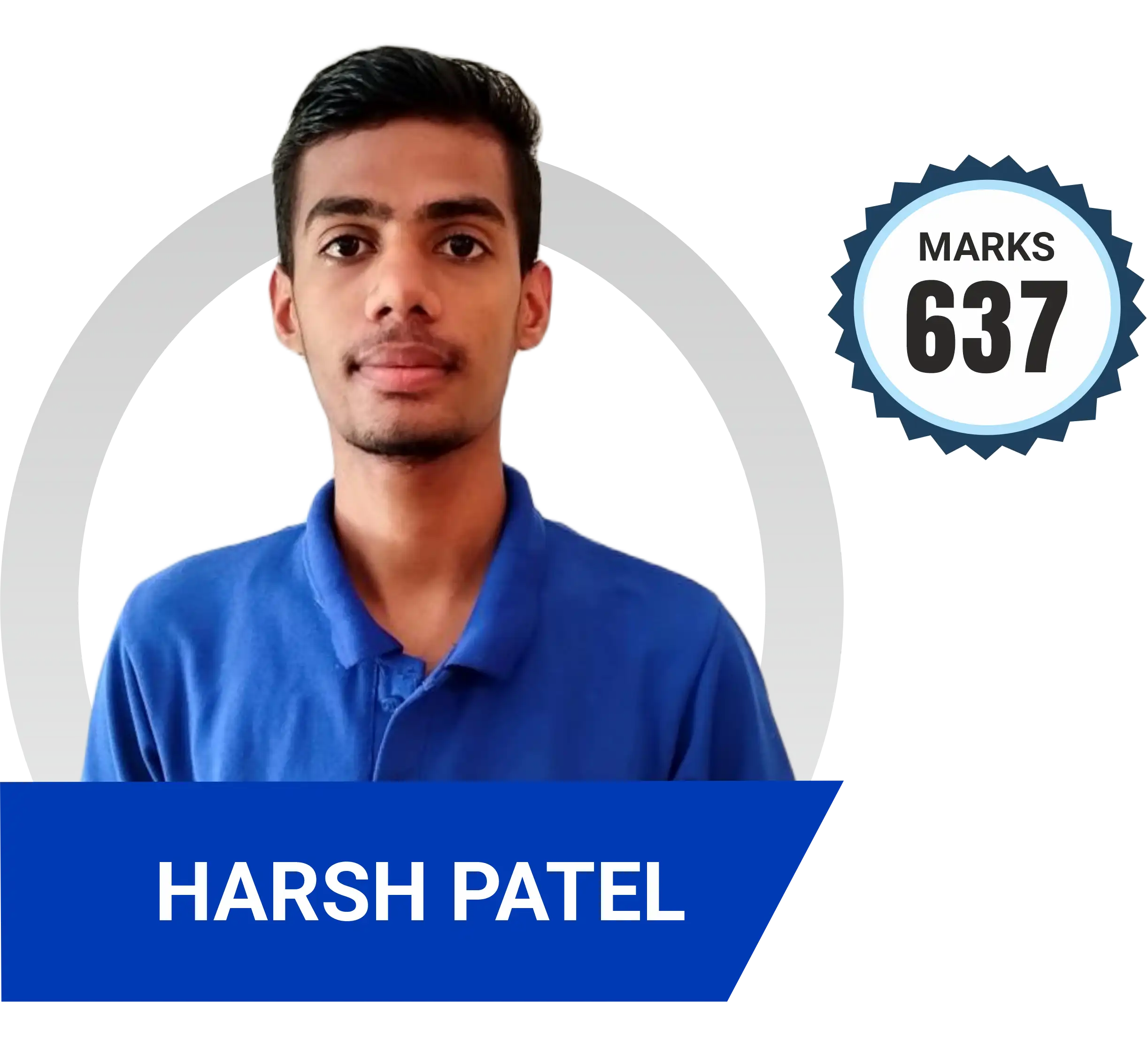 Harsh Patel, NEET 2023, 637 marks