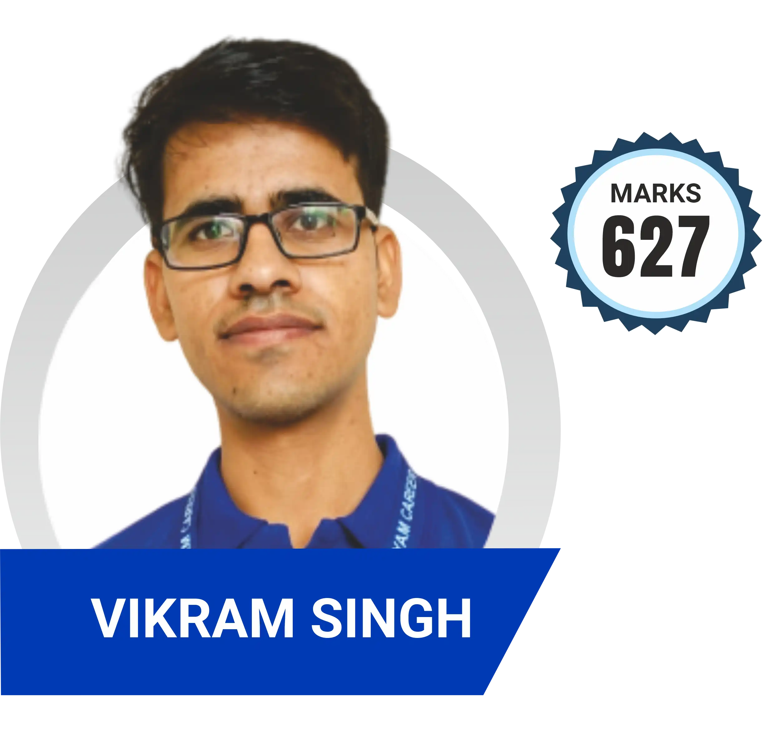 Vikram Singh, NEET 2023, 627 marks