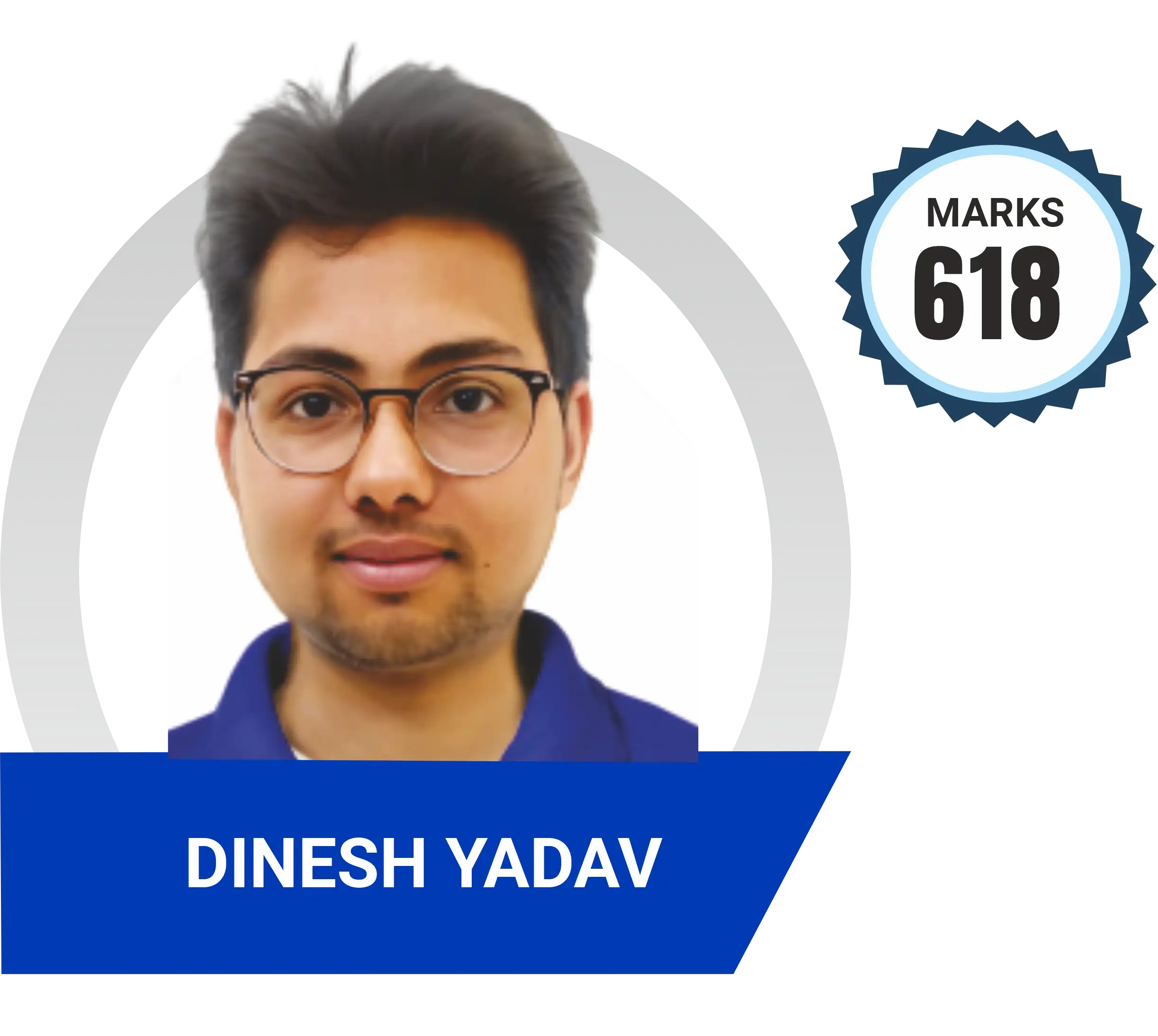 Dinesh Yadav, NEET 2023, 618 marks