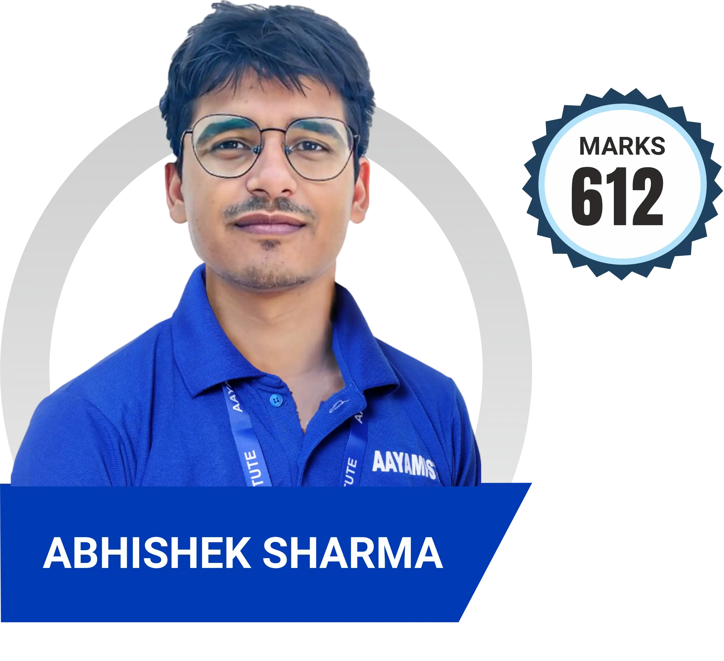 Abhishek Sharma, NEET 2023, 612 marks