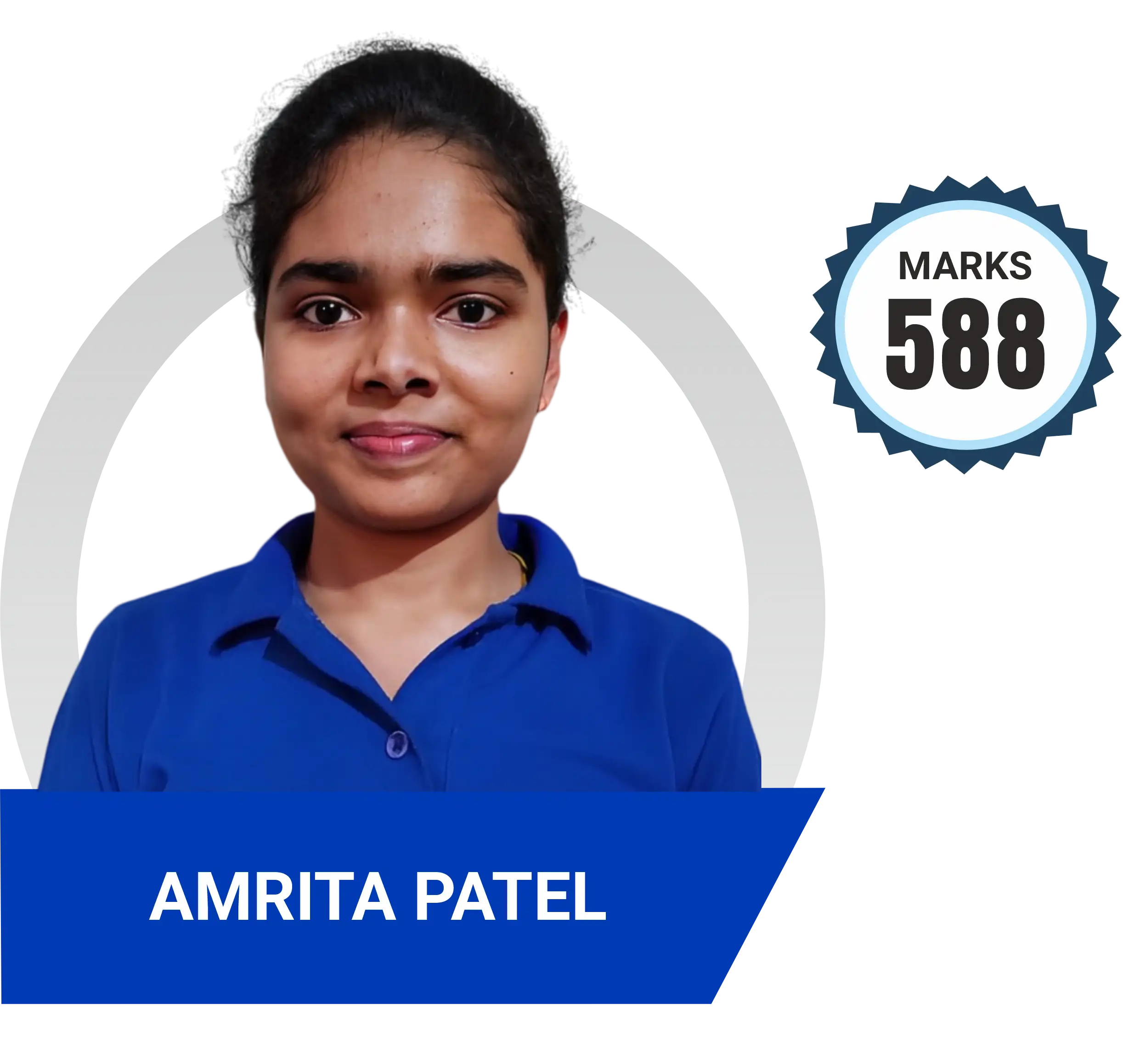 Amrita Patel, NEET 2023, 588 marks