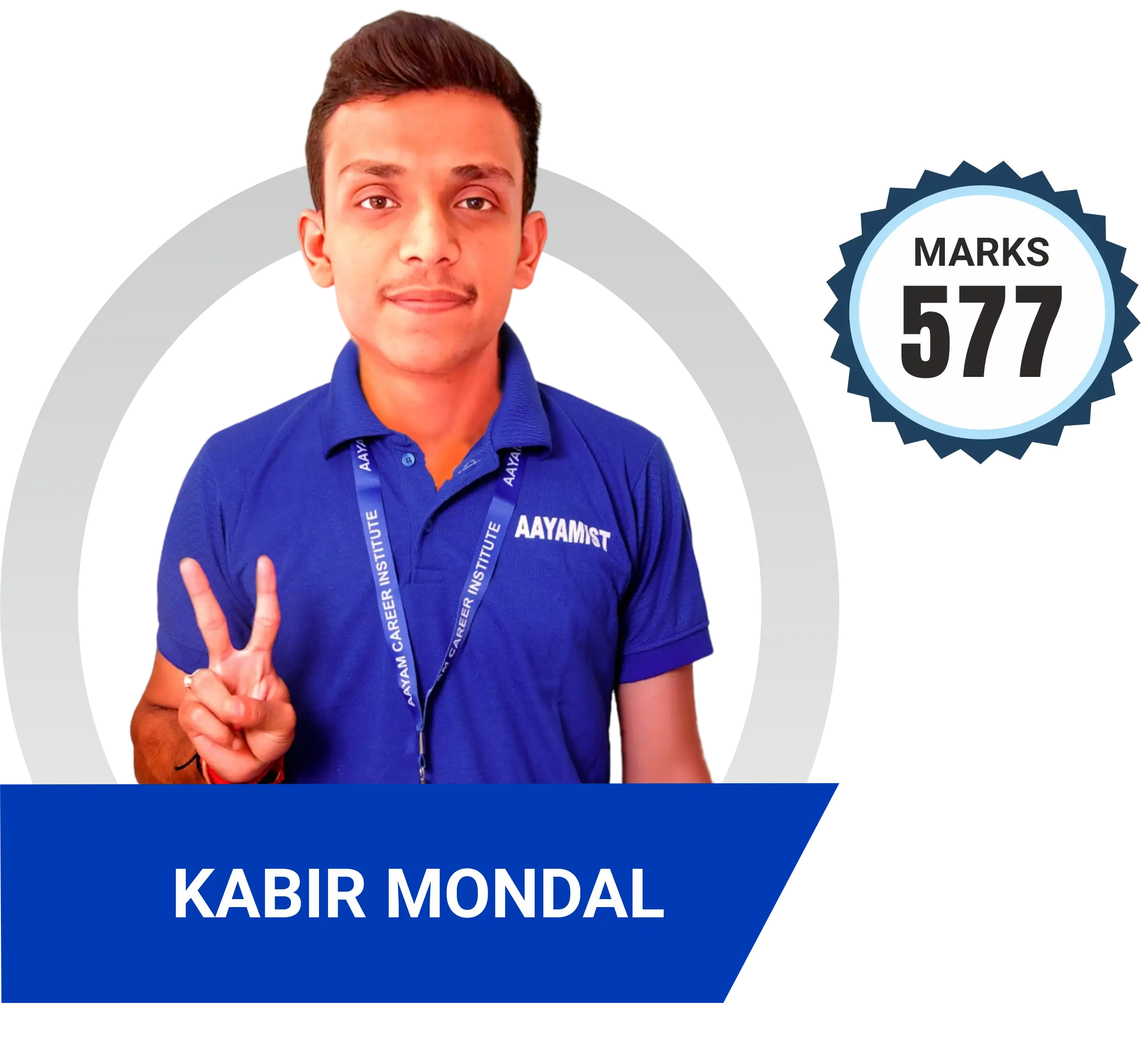Kabir Mondal, NEET 2023, 577 marks