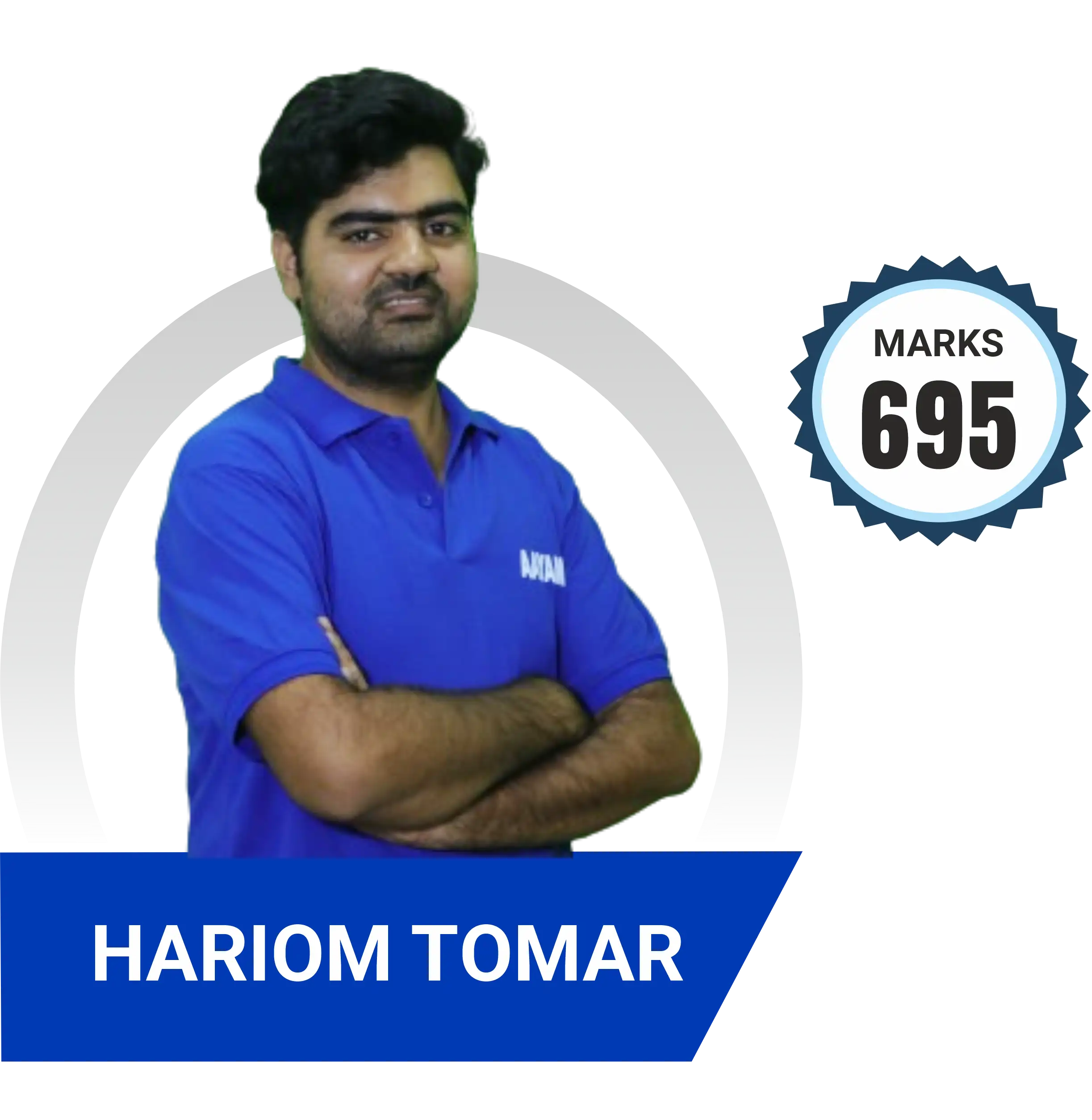 Hariom Tomar, NEET 2024, 695 marks