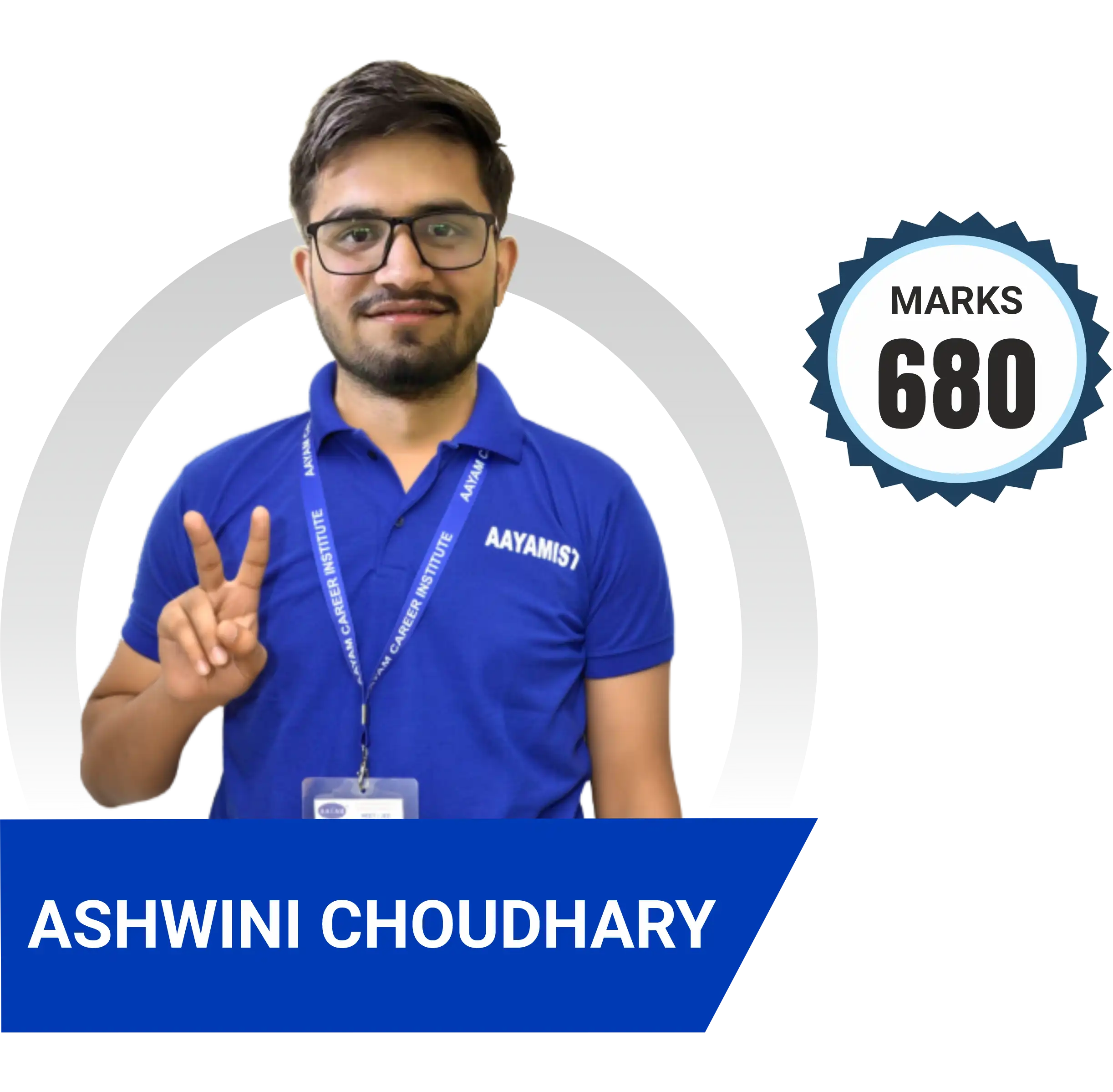 Ashwini Choudhary, NEET 2024, 680 marks