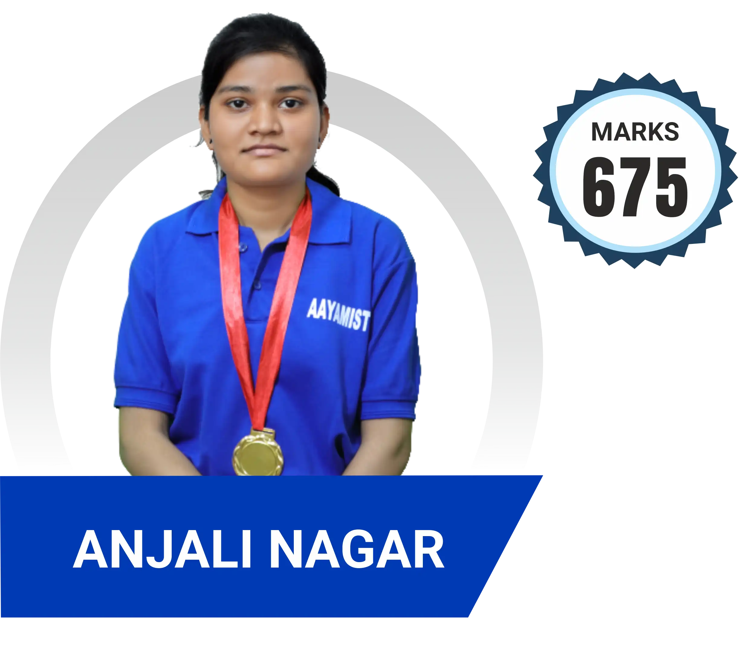 Anjali Nagar, NEET 2024, 675 marks