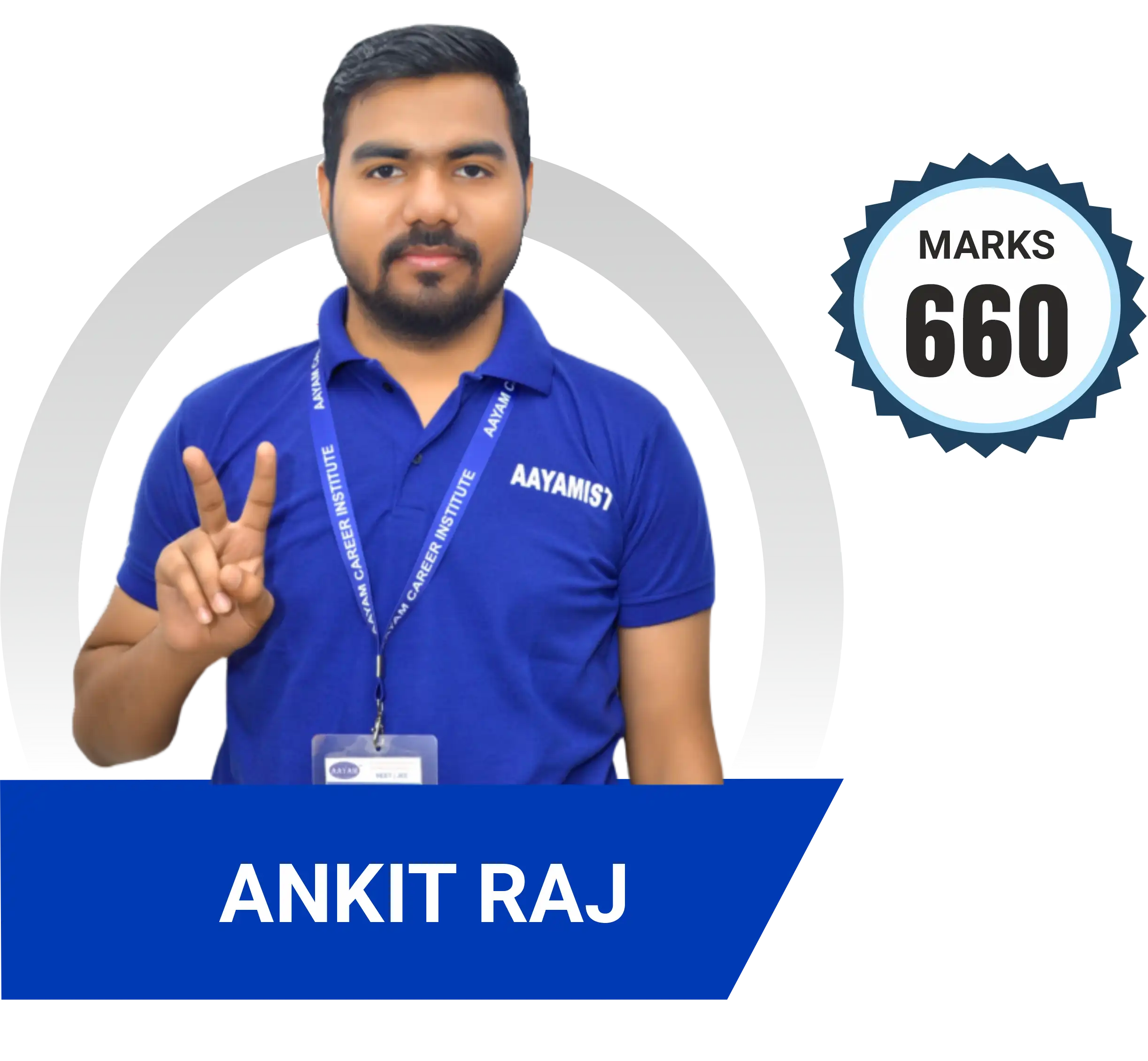 Ankit Raj, NEET 2024, 660 marks