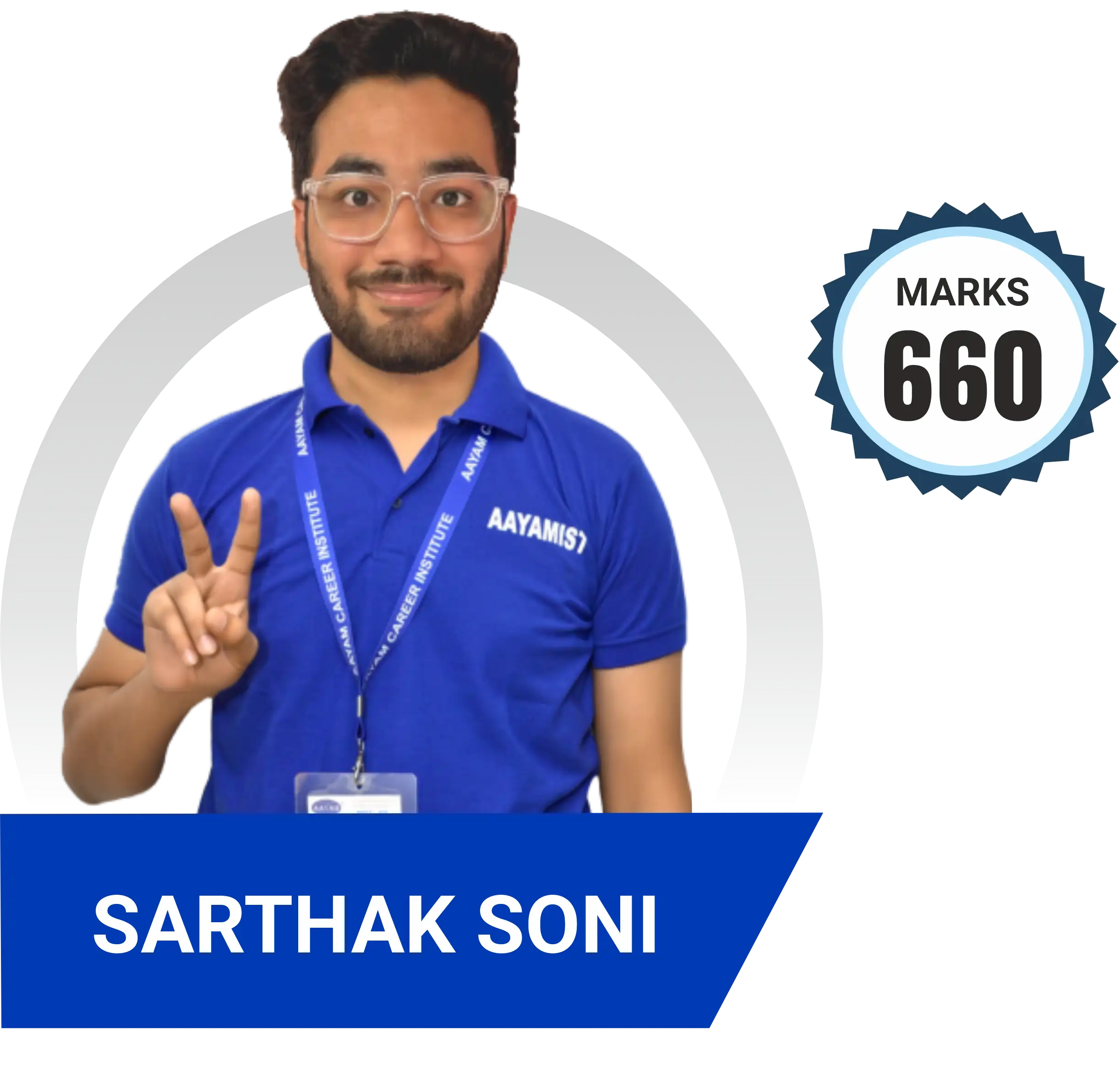 Sarthak Soni, NEET 2024, 660 marks