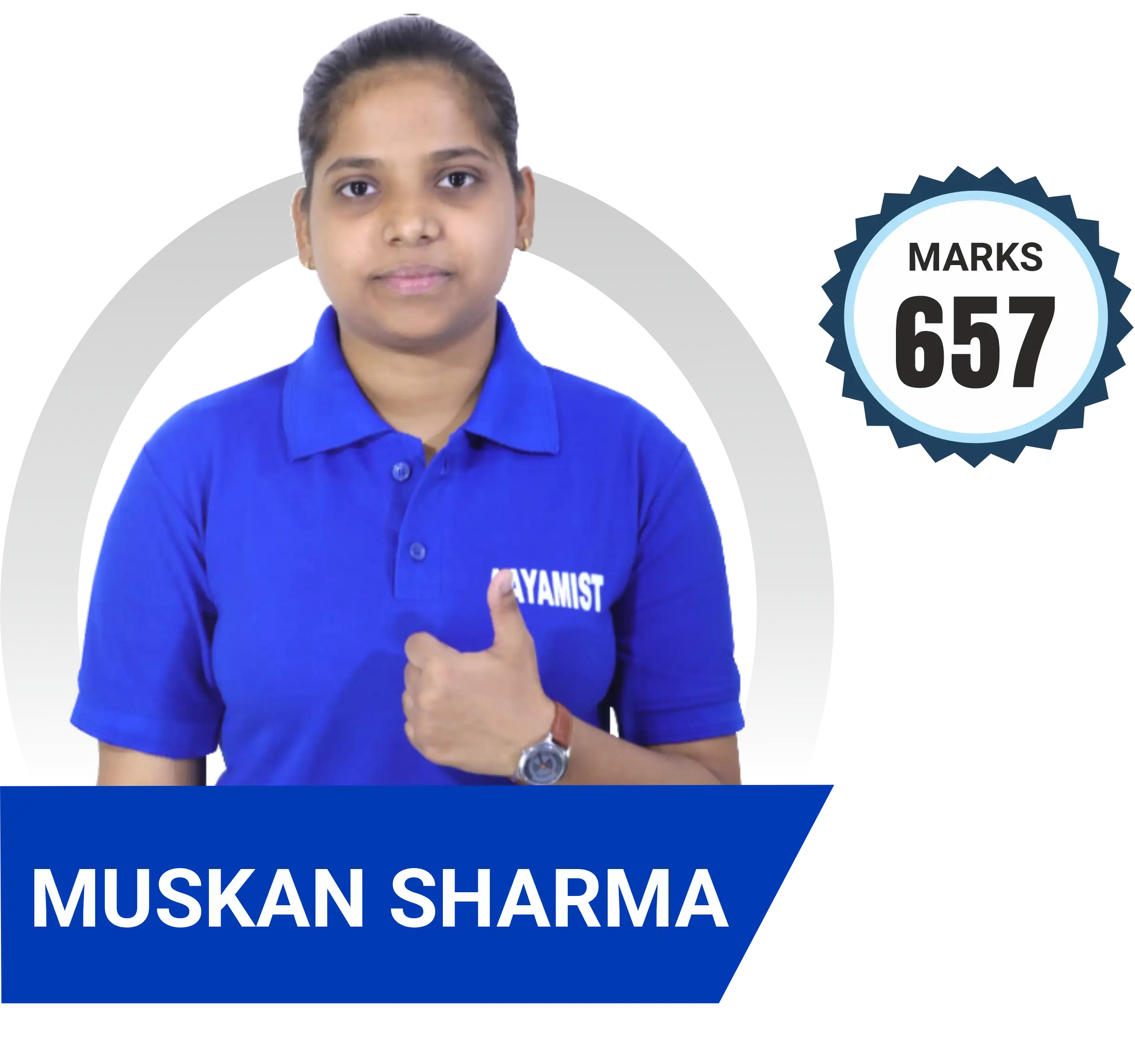 Muskan Sharma, NEET 2024, 657 marks