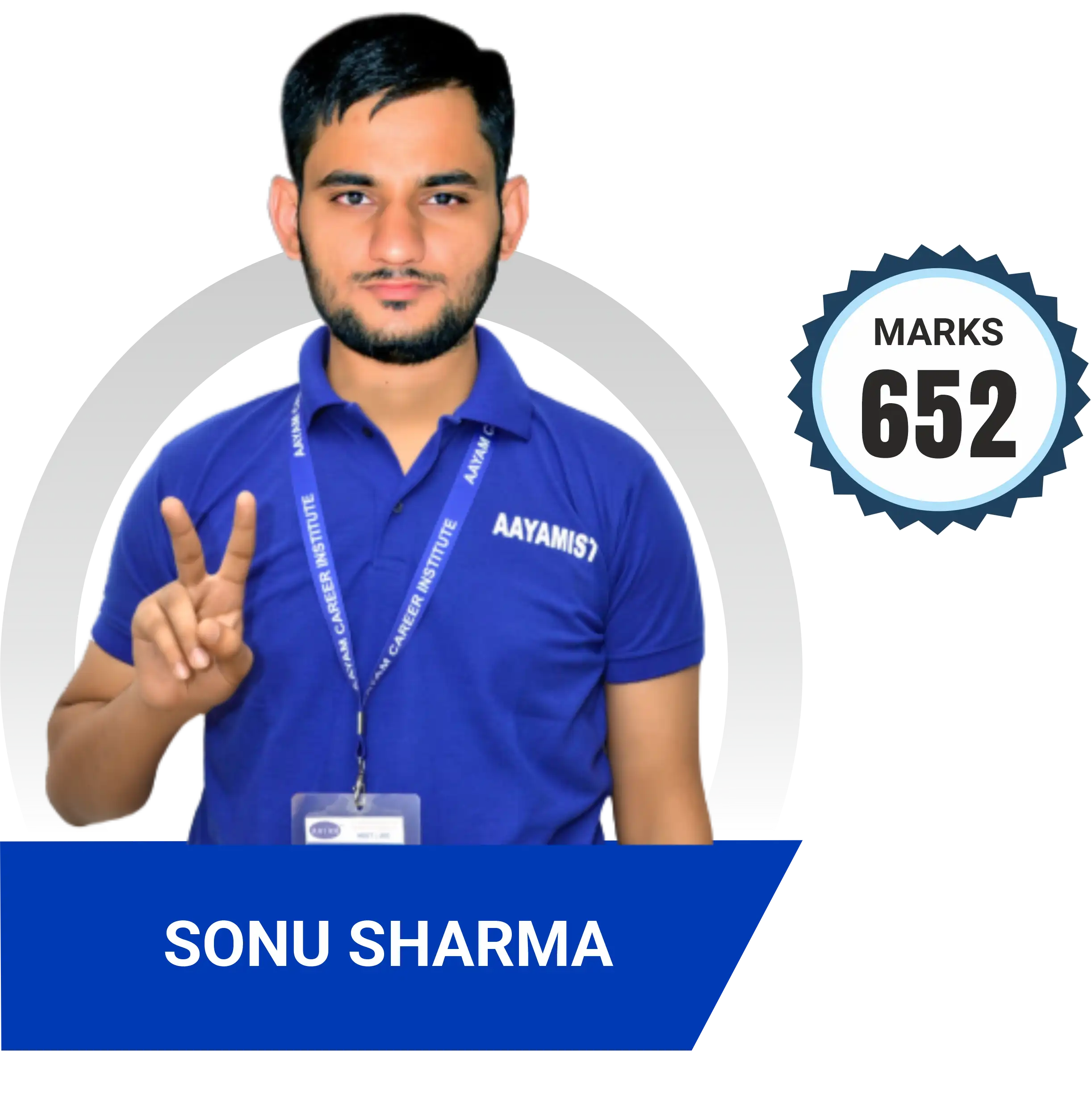 Sonu Sharma, NEET 2024, 652 marks