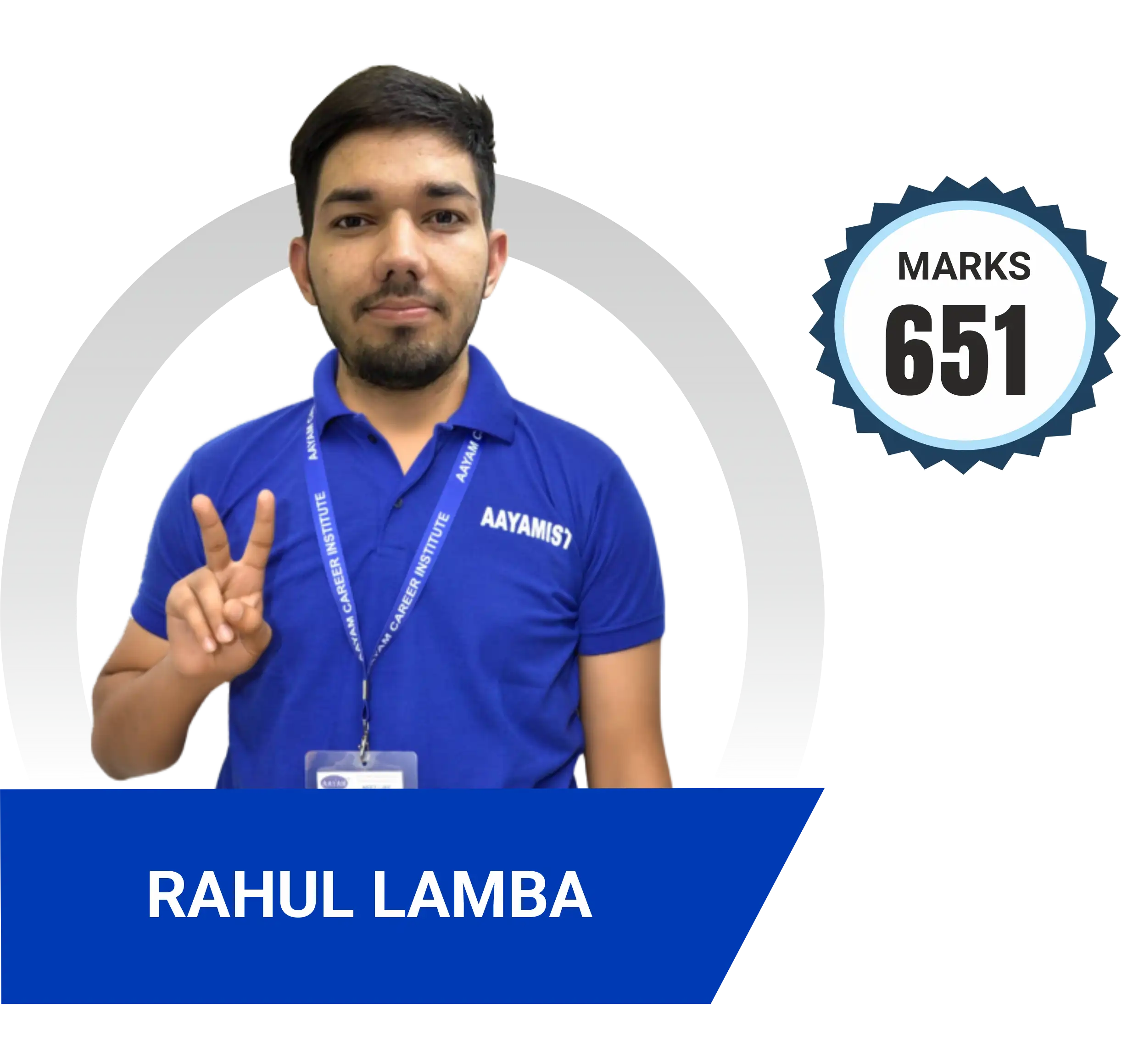 Rahul Lamba, NEET 2024, 651 marks